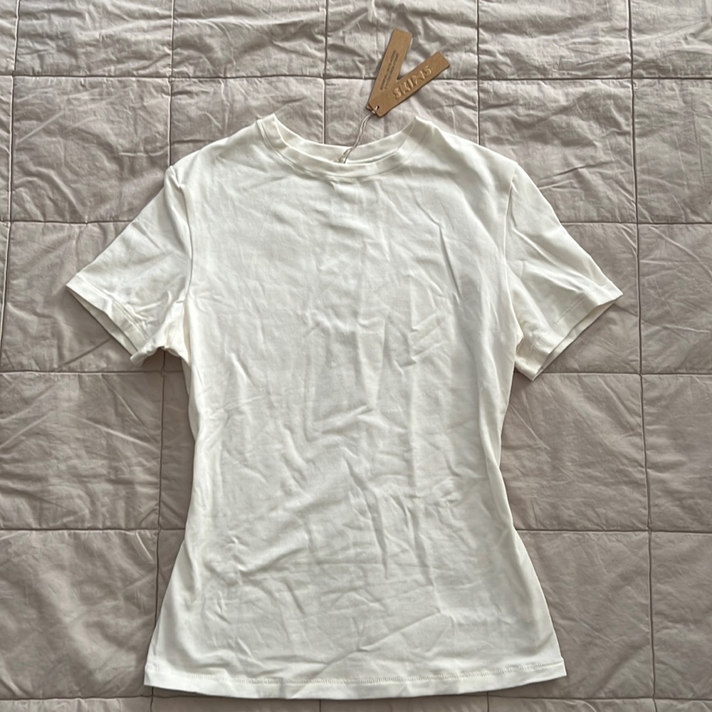 SKIMS COTTON JERSEY T-SHIRT